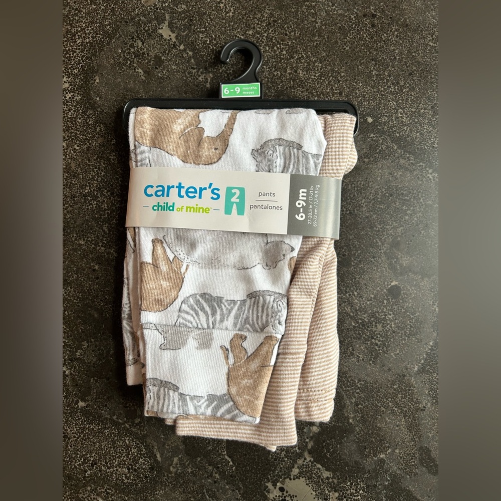 Carter’s | Pants 2-Pack 3-6 Month - Picture 5 of 7